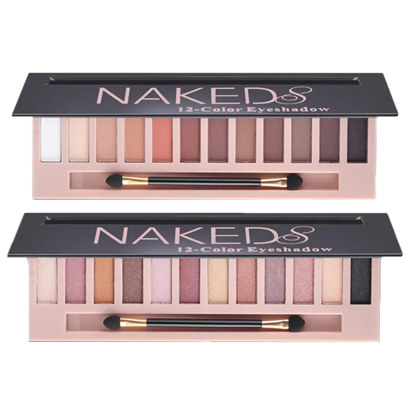 BestLand 2 Pack 12 Colors Makeup Nude Color